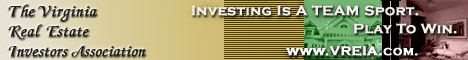 Investing is a team sport. Play to win - visit the Virginia Real Estate Investors Association.